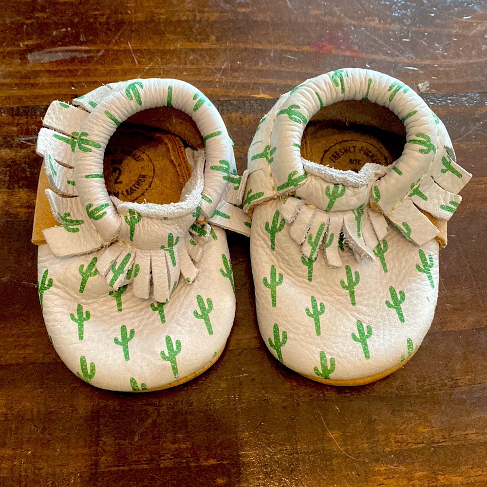 Freshly picked moccasins